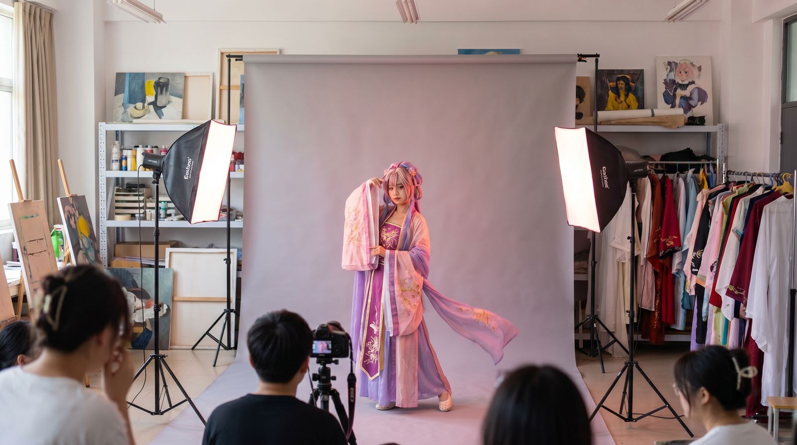 国产Cosplay传媒拍摄